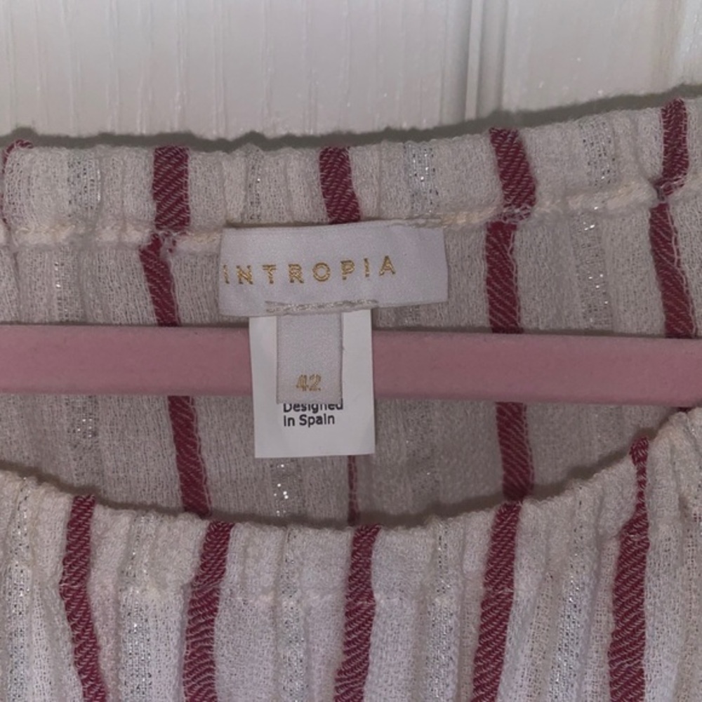 Intropia Striped Ruffled Blouse - Picture 6 of 7